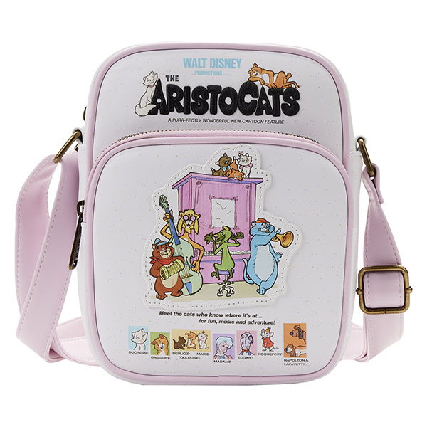 Disney Loungefly Sac A Main Aristochat Poster Passport 