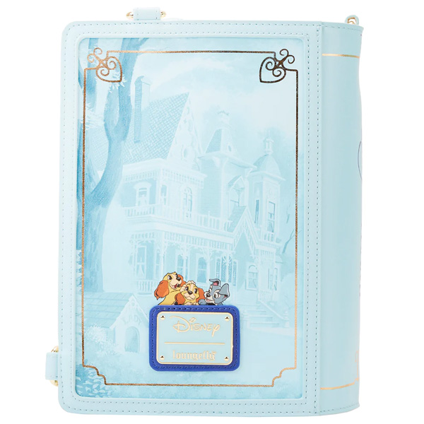 Disney Loungefly Sac A Main Lady And The Tramp Classic Book Convertible 