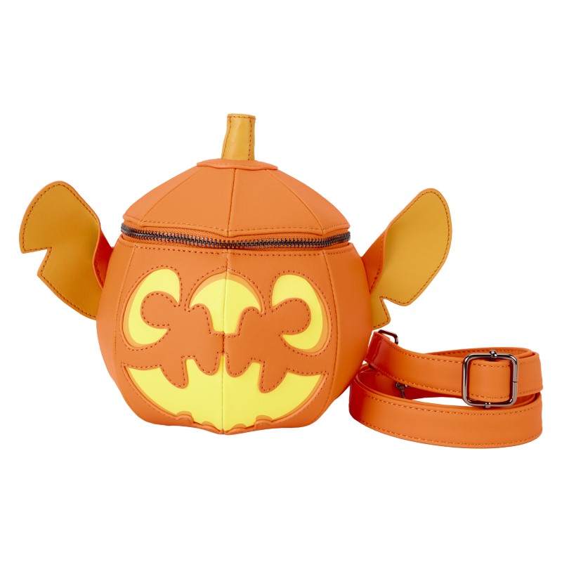 Disney Loungefly Sac A Main Stitch Figural Pumpkin