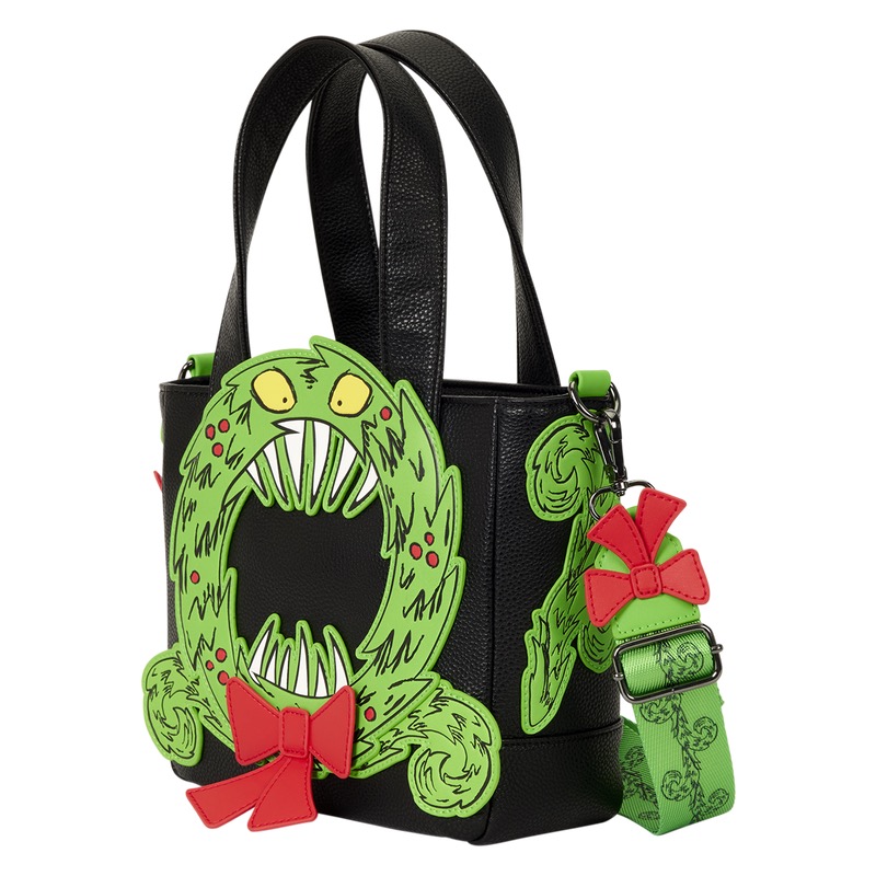 Disney Loungefly Sac A Main Nightmare Before Christmas Man-Eating Wreath