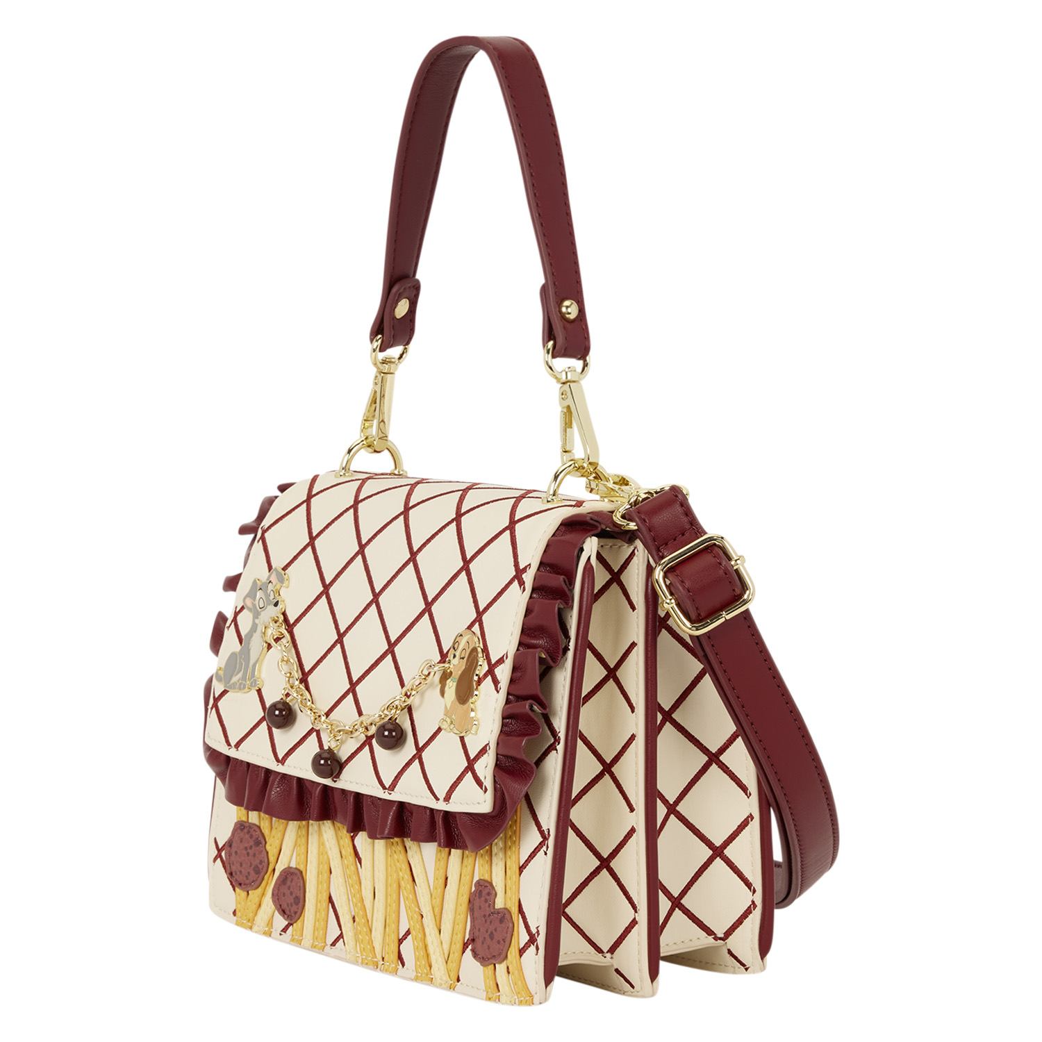 Disney Loungefly Sac A Main Lady & The Tramp Spaghetti Dinner