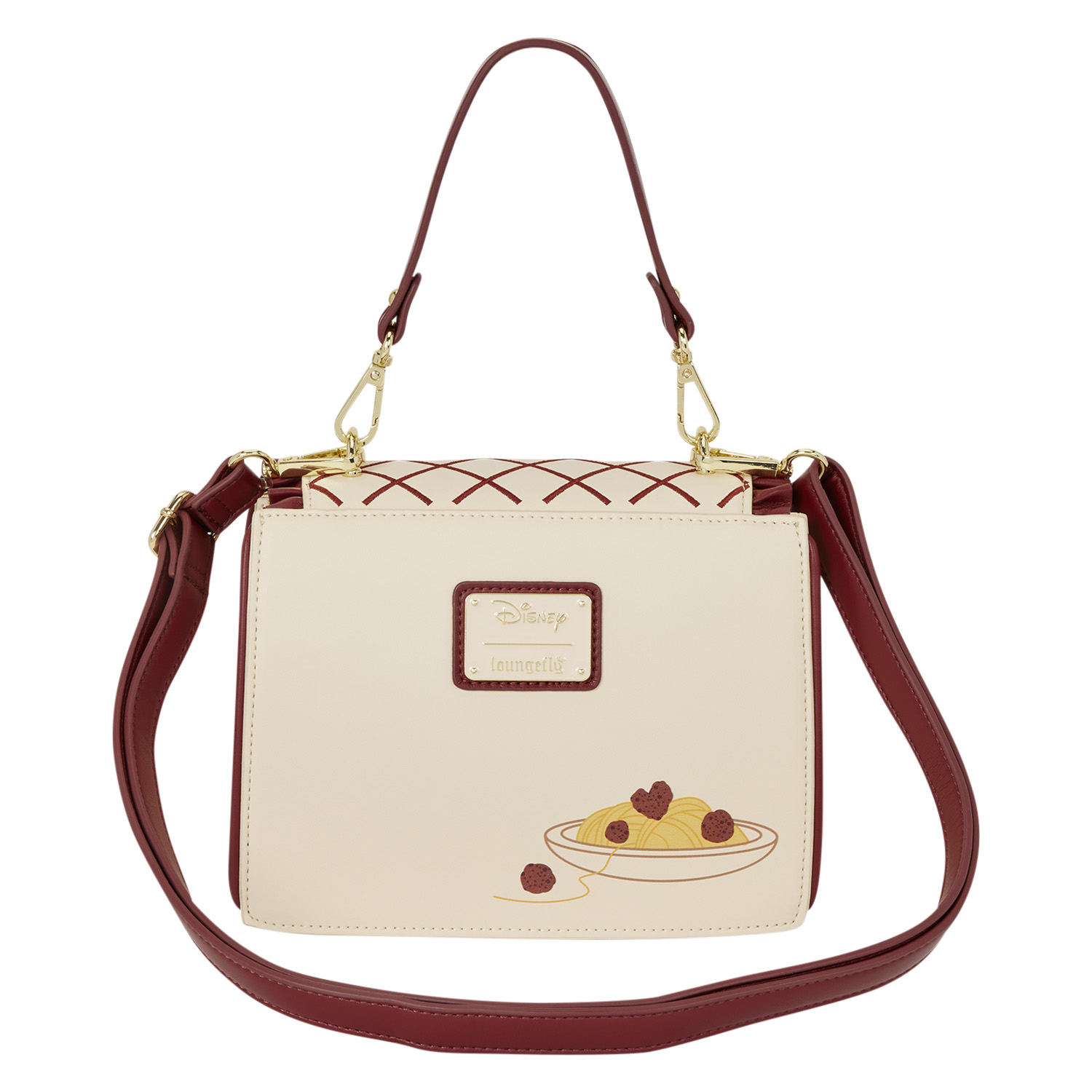 Disney Loungefly Sac A Main Lady & The Tramp Spaghetti Dinner