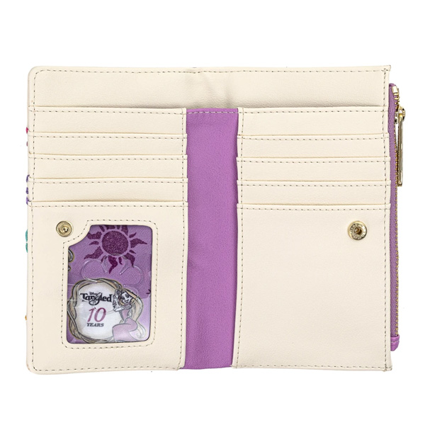 Disney Loungefly Portefeuille Raiponce Pascal Flower