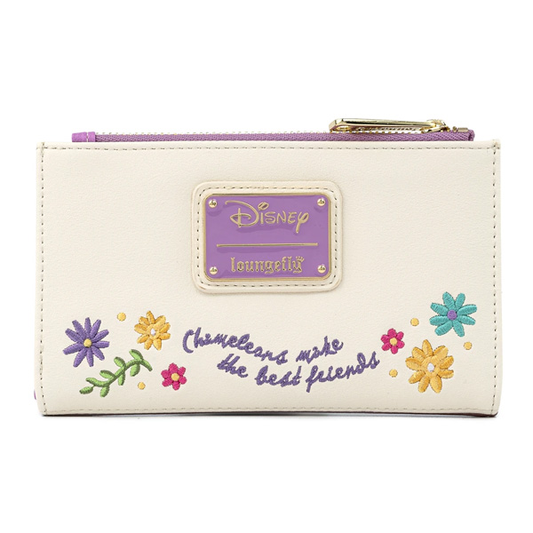 Disney Loungefly Portefeuille Raiponce Pascal Flower