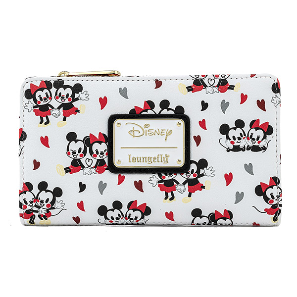 Disney Loungefly Portefeuille Mickey And Minnie Mouse Love 