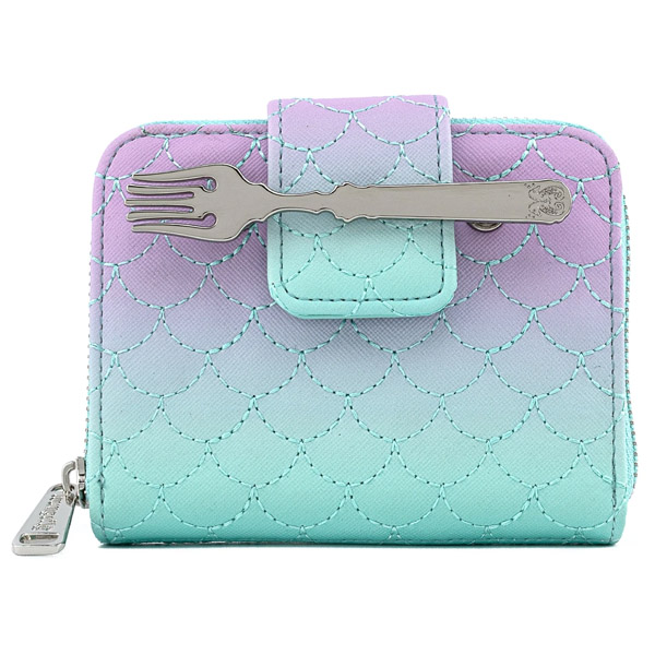 Disney Loungefly Portefeuille Little Mermaid Ombre Scales 