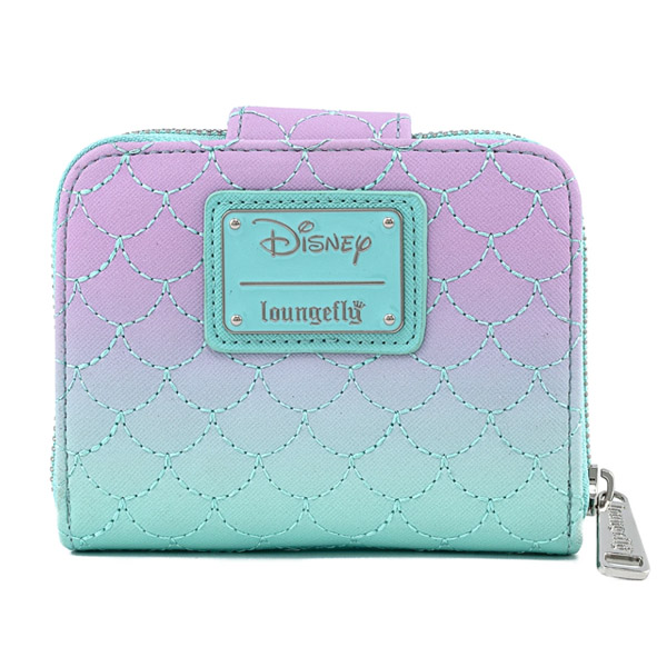 Disney Loungefly Portefeuille Little Mermaid Ombre Scales 