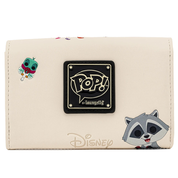 Disney Loungefly Portefeuille Pocahontas Meeko Earth Day