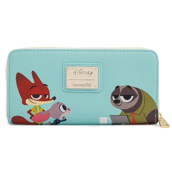 Disney Loungefly Portefeuille Zootopia Chibi Group