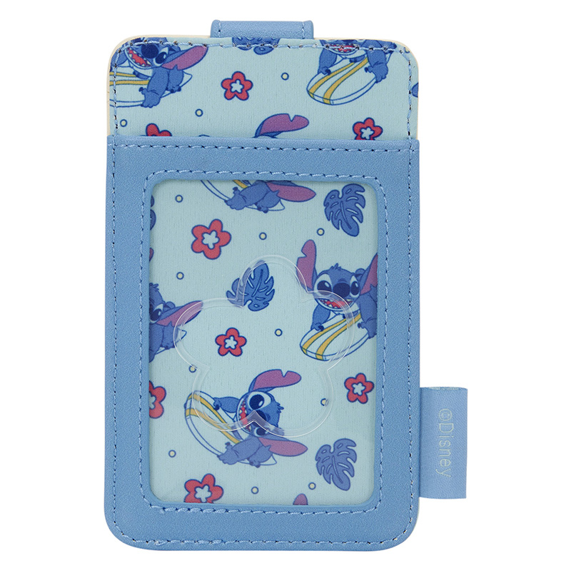Disney Loungefly Porte Carte Stitch Minmal Summer