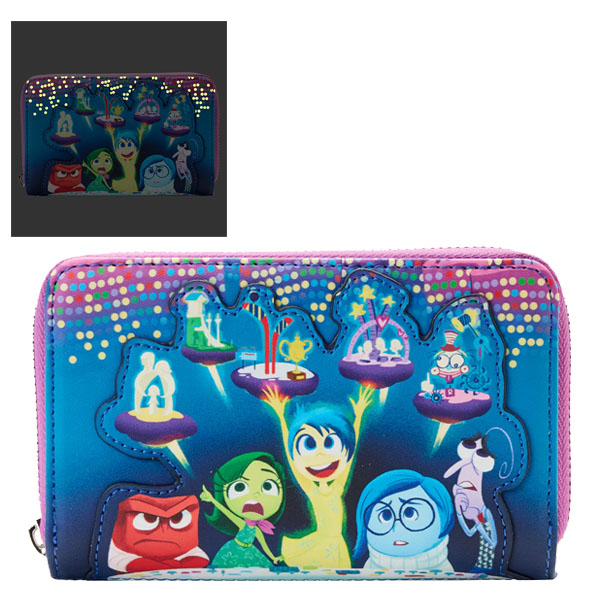 Disney Loungefly Portefeuille Pixar Inside Out Control Panel 
