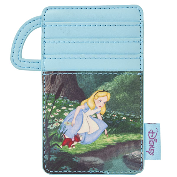 Disney Loungefly Porte Carte Alice In Wonderland Classic Movie 