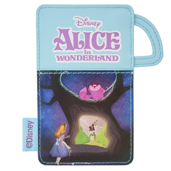 Disney Loungefly Porte Carte Alice In Wonderland Classic Movie 