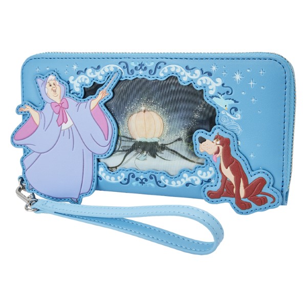 Disney Loungefly Portefeuille Cendrillon Cinderella Princess Lenticular Series 