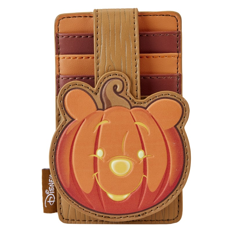 Disney Loungefly Porte Carte Winnie The Pooh Pumpkin 