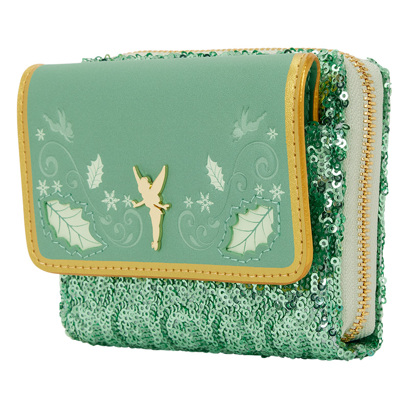 Disney Loungefly Portefeuille Tinker Bell Holiday Feee Clochette