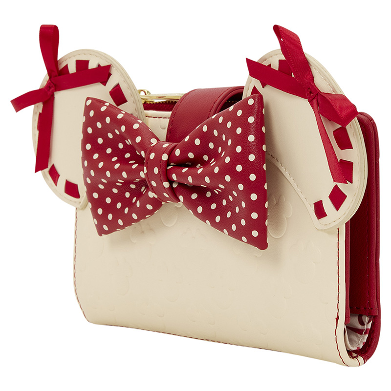 Disney Loungefly Portefeuille Minnie Mouse Rock The Dots