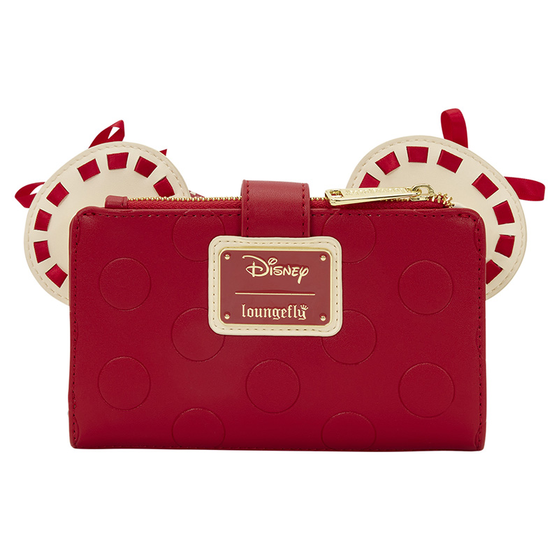 Disney Loungefly Portefeuille Minnie Mouse Rock The Dots
