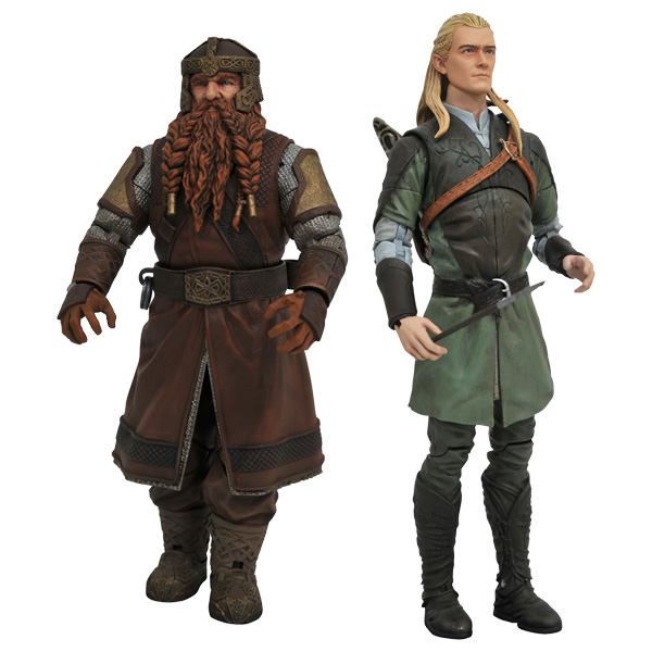 Le Seigneur des Anneaux LOTR Action Figure Serie 1 Asst 2pcs