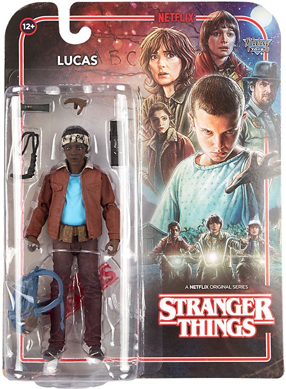 Stranger Things Action Figure Color Tops Lucas 15cm