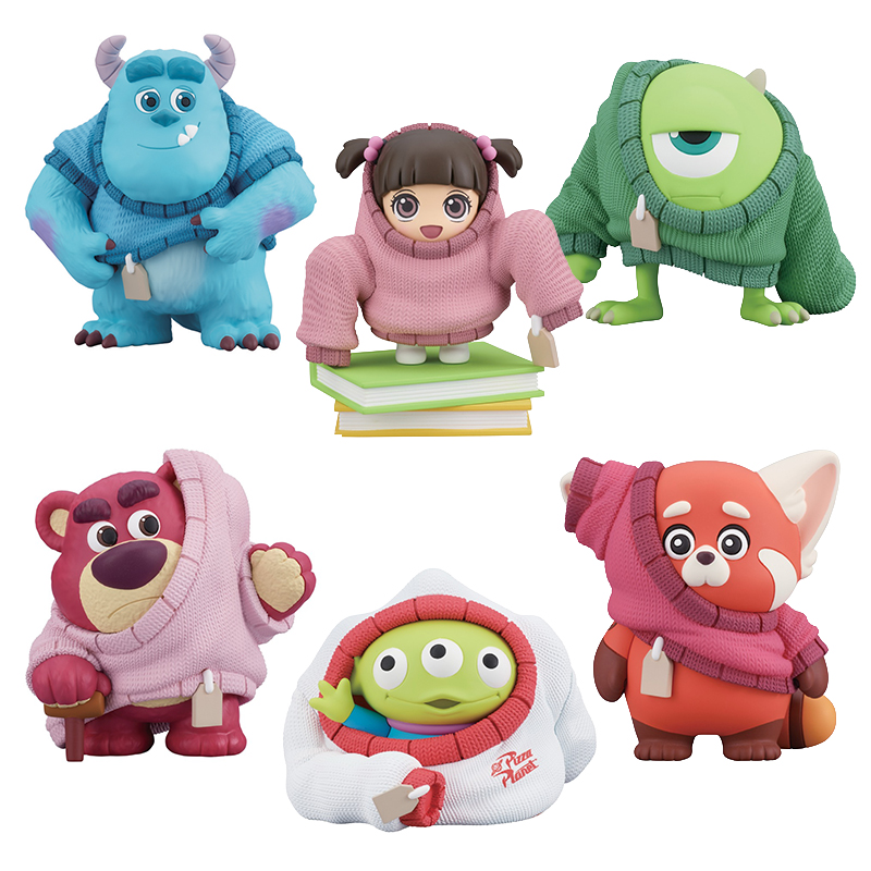Perihapi Figurines Disney Pixar Monstre Et Compagnie W1 Asst 8pcs