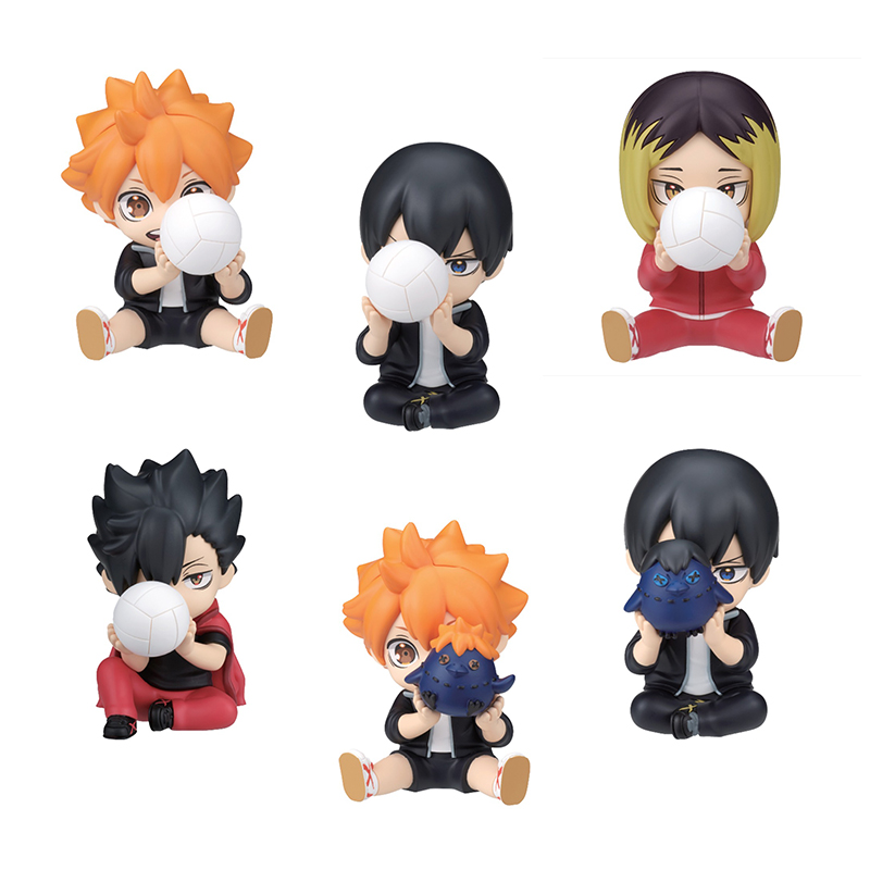 Perihapi Figurines Haikyu Hide 'N' Seek  W1 Asst 8pcs