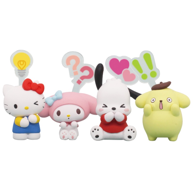 Twinchees Hello Kitty & Friends Pikon Mind Figurines  W6 Asst 24pcs