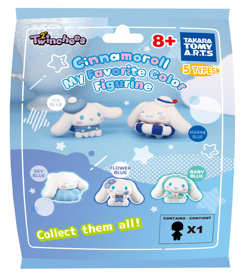 Twinchees Hello Kitty Cinnamoroll My Favourite Colour W5 Asst 24pcs