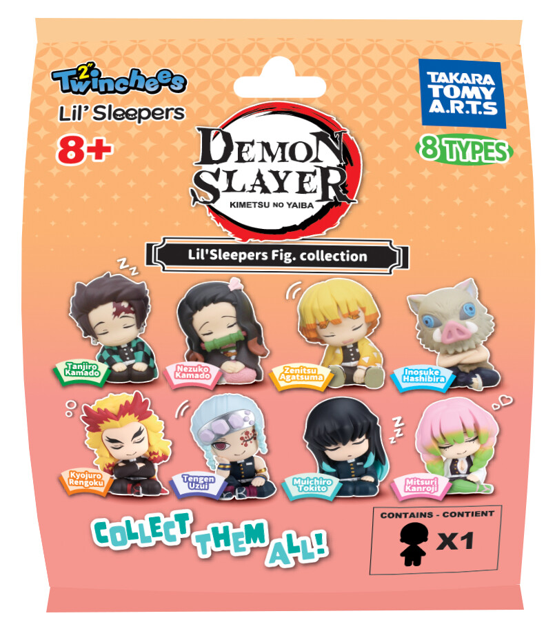 Twinchees Demon Slayer Lil' Sleepers - W5 Asst 24pcs