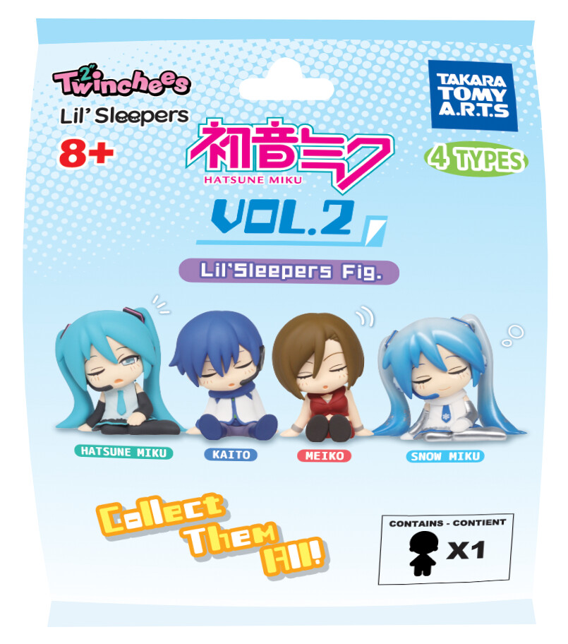 Twinchees Hatsune Miku Lil' Sleepers - W5 Asst 24pcs