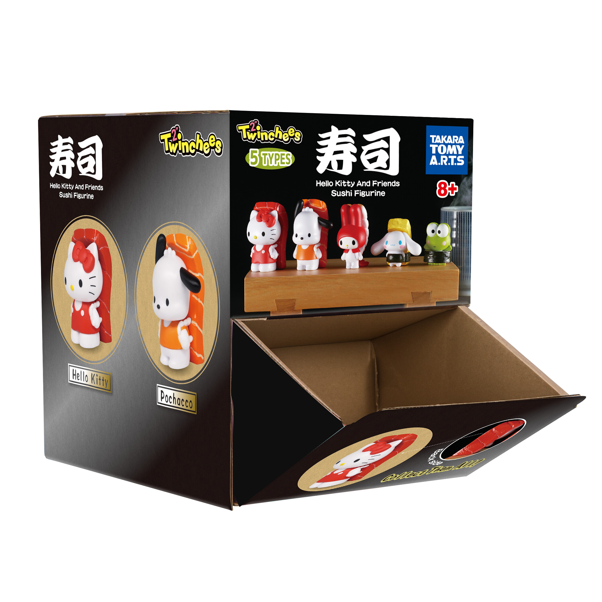 Twinchees Hello Kitty & Friends I Love Sushi - W5 Asst 25pcs