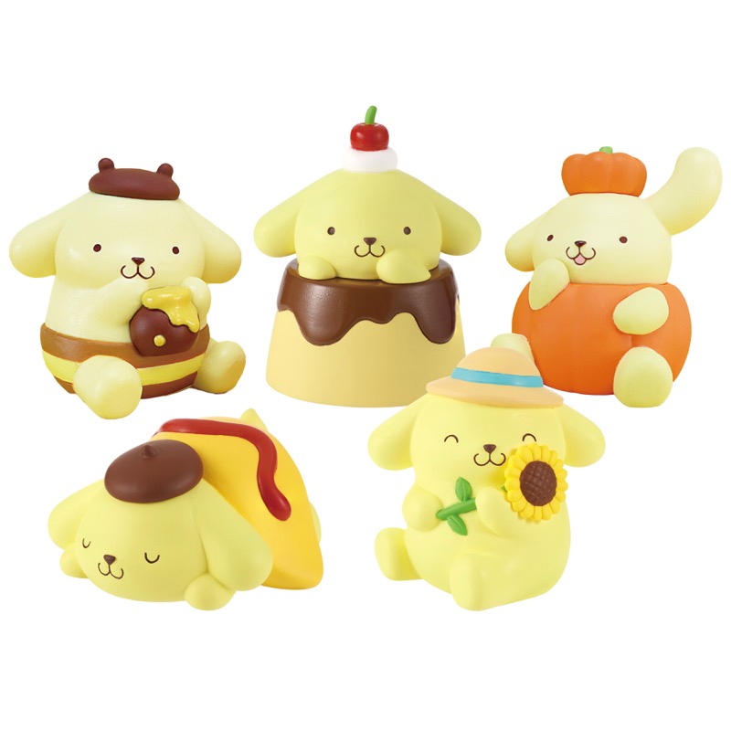 Twinchees Hello Kitty Pompompurin My Fav Color Figurines W7 Asst 24pcs