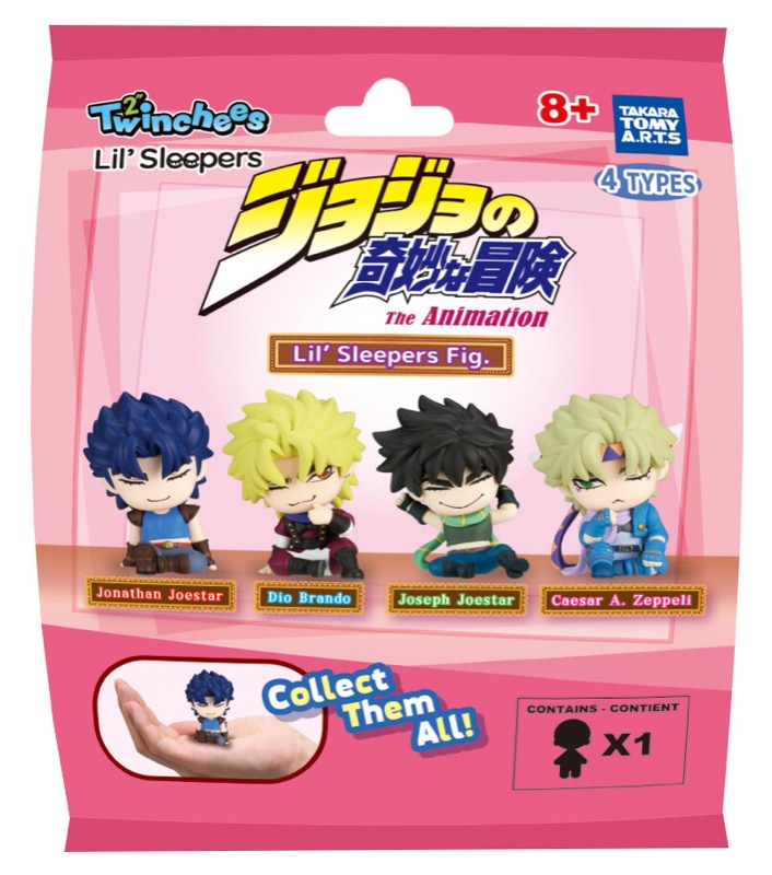 Twinchees Figurines Jojo'S Bizarre Adv. Lil' Sleepers  W8 Asst 24pcs