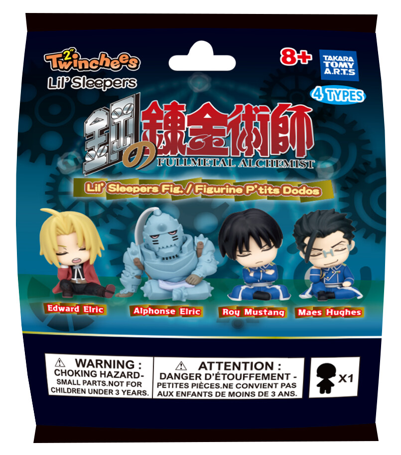 Twinchees Figurines Full Metal Alchimist Lil' Sleepers  W8 Asst 24pcs