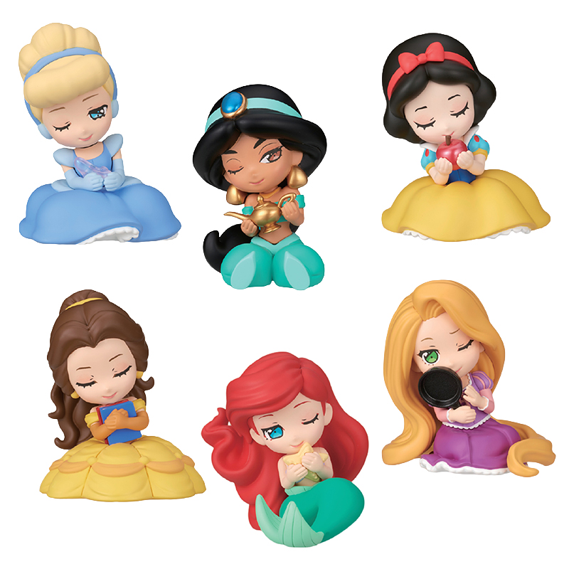 Perihapi Figurines Princesses Disney Lil' Sleepers  W1 Asst 8pcs
