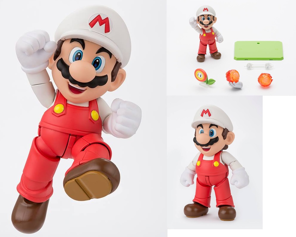 Mario Fire Mario Bros SH Figuarts figurine 10cm