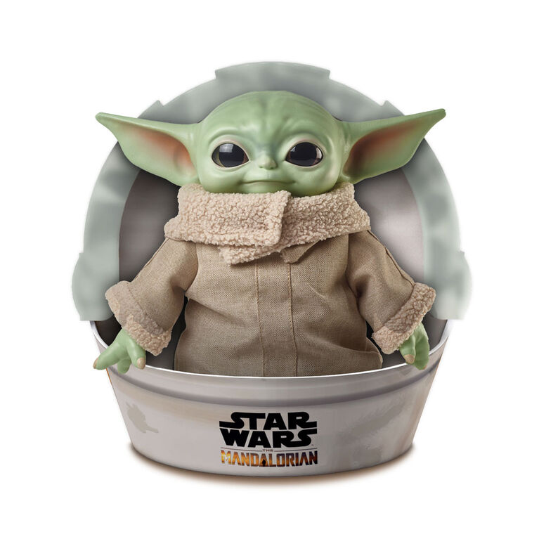 SW Star Wars Mandalorian The Child Baby Yoda Grogu Peluche 28cm