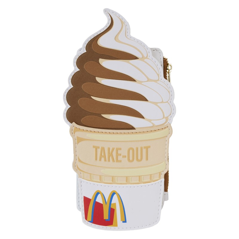 Mcdonalds Loungefly Porte Carte Soft Serve Ice Cream Cone 