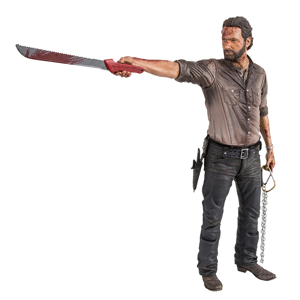 Walking Dead TV Rick Grimes Vigilante Edition 25cm Mcfarlane