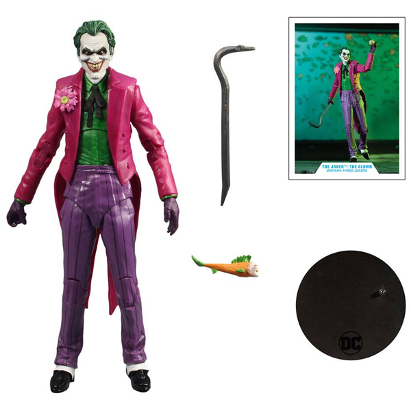 DC Batman : Three Jokers Joker Clown 18cm