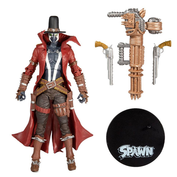 Spawn Figurine Gunslinger Gatling Gun 18cm