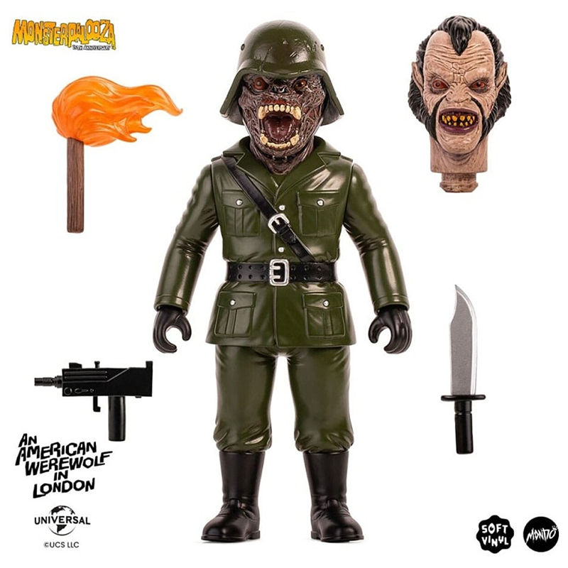 American Werewolf In London Mondo Nightmare Demon Mutant Soft Vinyl Figure