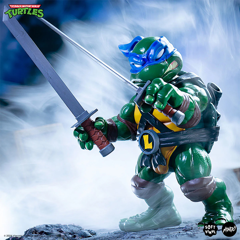 Tmnt Teenage Mutant Ninja Turtles Mondo Soft Vinyl Figure Leonardo