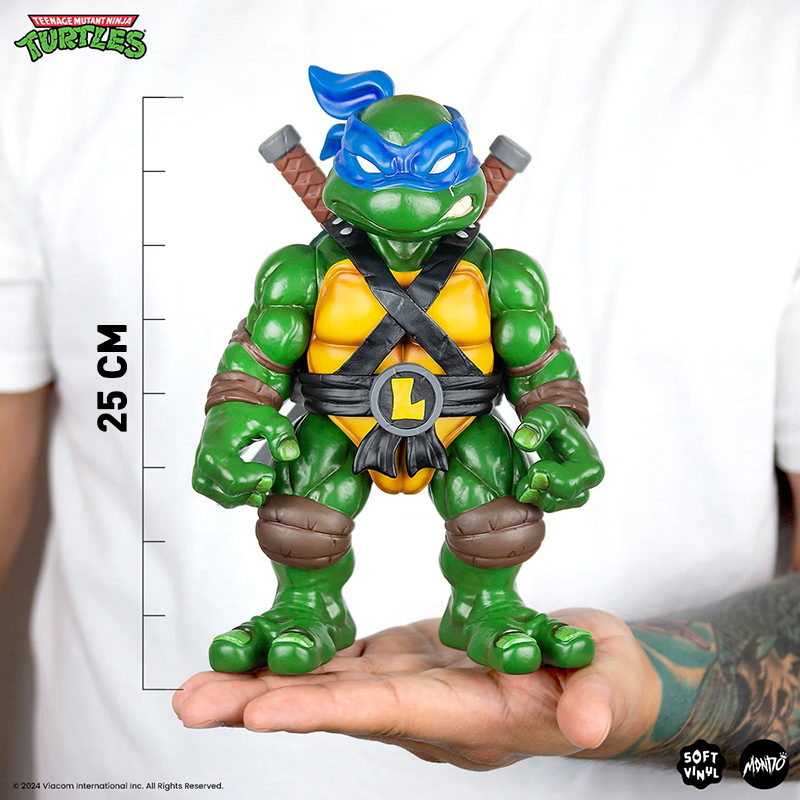 Tmnt Teenage Mutant Ninja Turtles Mondo Soft Vinyl Figure Leonardo