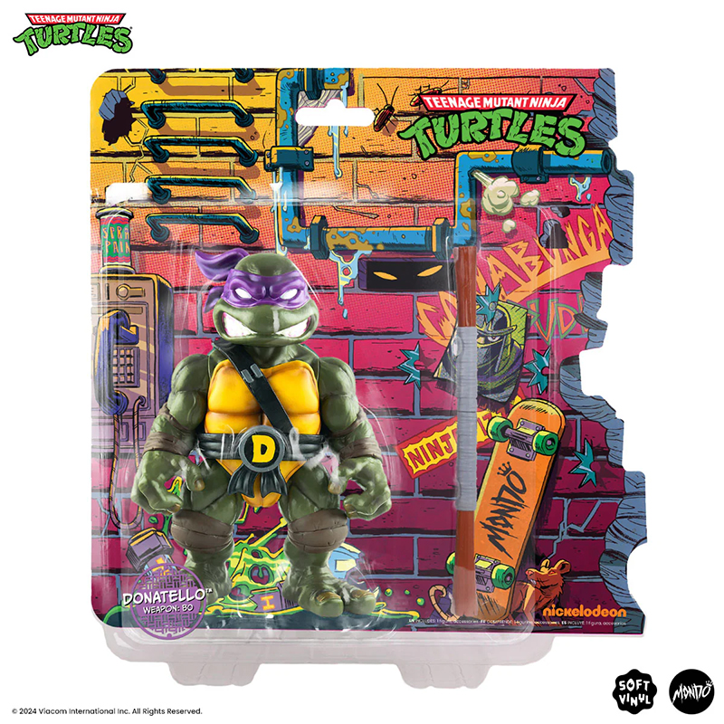 Tmnt Teenage Mutant Ninja Turtles Mondo Soft Vinyl Figure Donatello