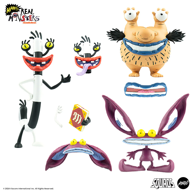 Aaahh!!! Real Monsters Mondo Figure Set 3 Pack