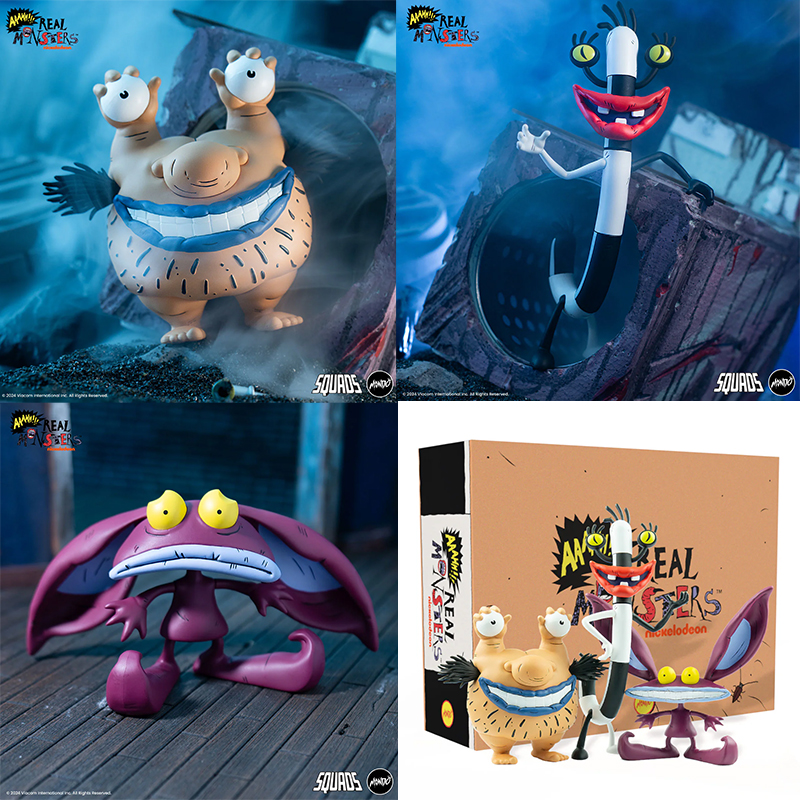Aaahh!!! Real Monsters Mondo Figure Set 3 Pack