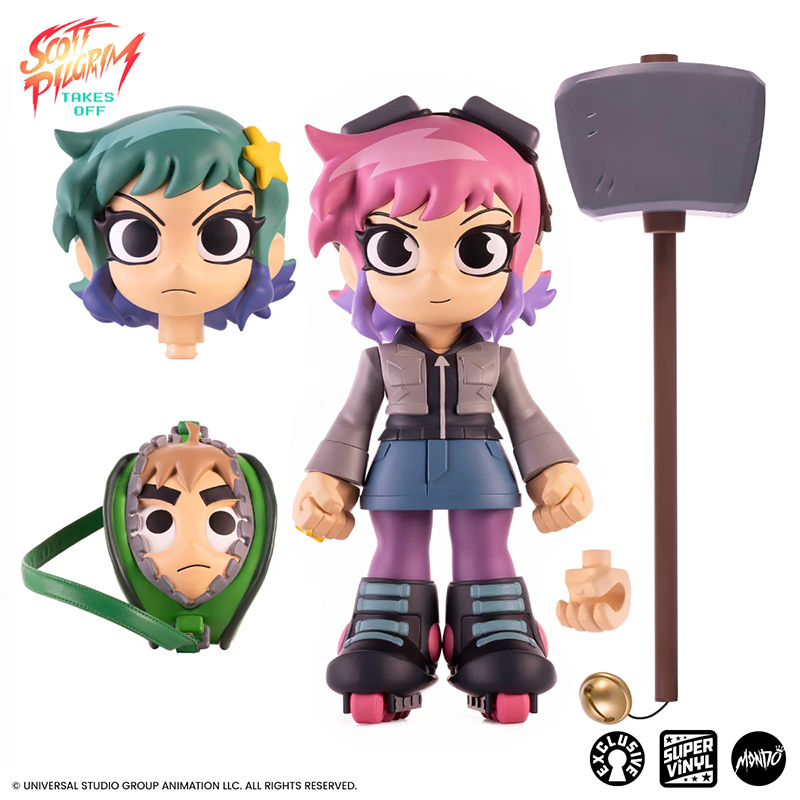 Scott Pilgrim Takes Off Mondo Super Vinyl Figure Ramona Flowers 