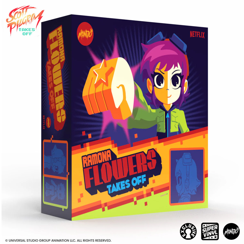 Scott Pilgrim Takes Off Mondo Super Vinyl Figure Ramona Flowers 