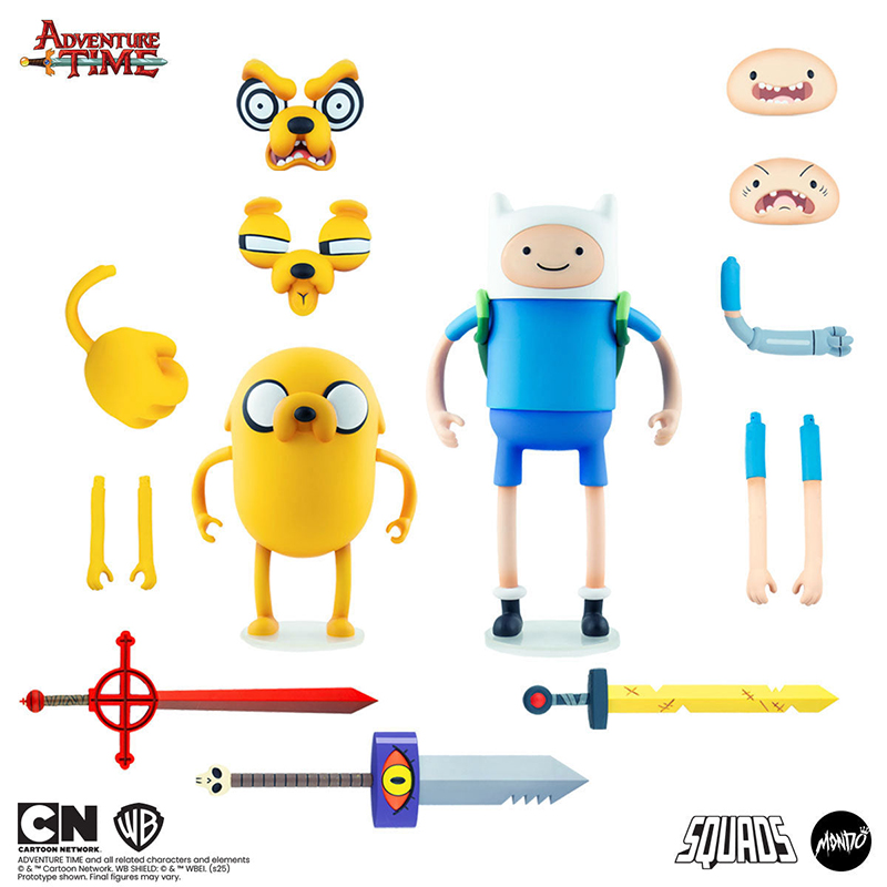 Adventure Time Mondo Jake And Finn Figure Set